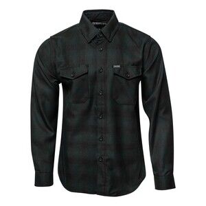 DIXXON Flannel "The Black Forest" Sz Large (L) Brand New In Hand & Ships Fast!